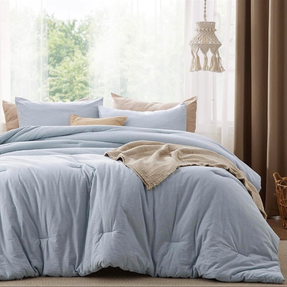 Mineral Blue Bedding Set Queen